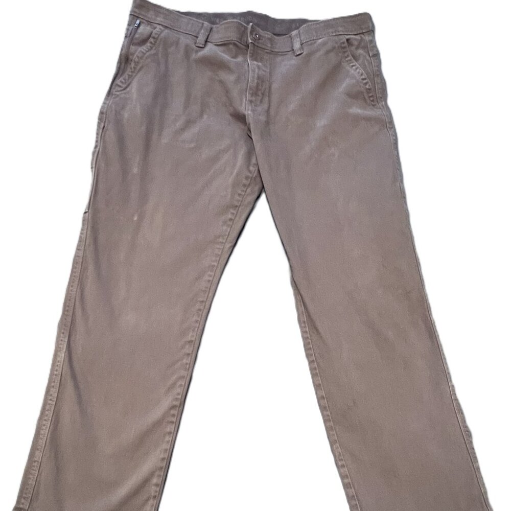 Weatherproof Adventure Pants, Men's 40x32, Color Cedar, Solid, Cargo Pockets
